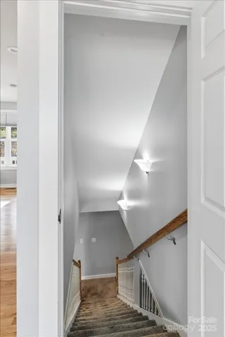 a view of entryway and hall