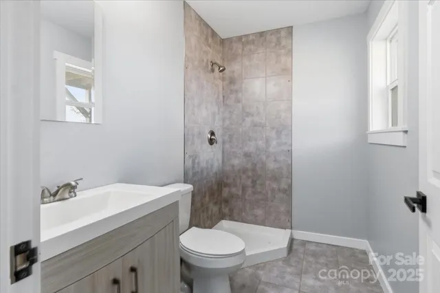 a view of a porch with a tree