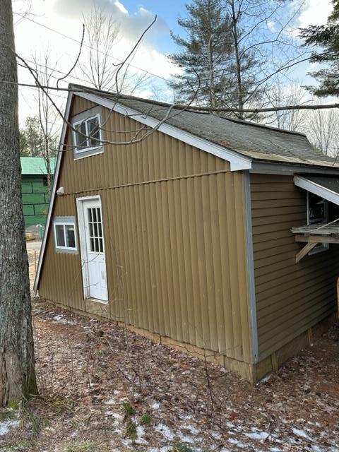 1004 Little Michael Brook Road Kingfield, ME 04947 - Photo 10 of 12 back door ext