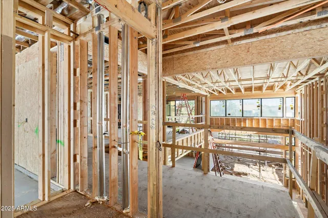 a view of balcony with furniture