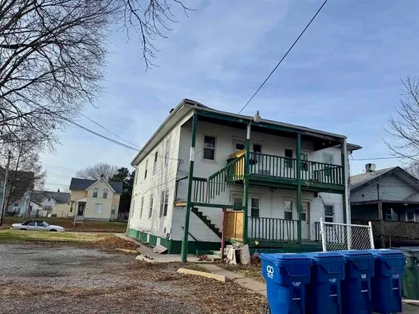 a front view of house