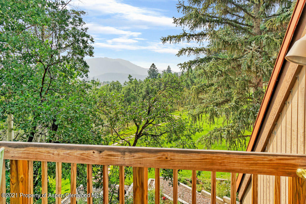 450 West Tiehack Road Aspen, CO 81611 - Photo 22 of 42 Deck off master