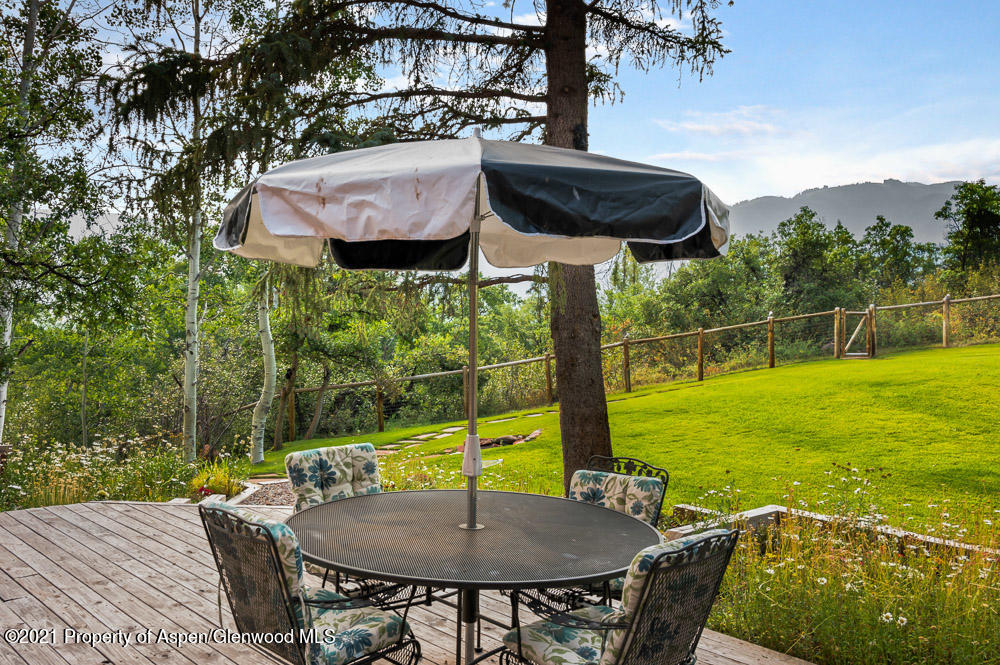 450 West Tiehack Road Aspen, CO 81611 - Photo 31 of 42 Deck & Views