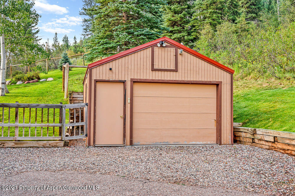 450 West Tiehack Road Aspen, CO 81611 - Photo 37 of 42 Additional garage/storage shed