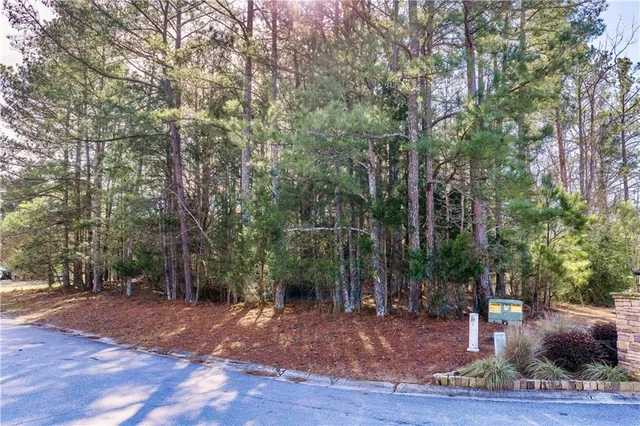 a view of outdoor space with trees