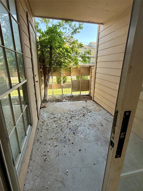 12480 Abrams Road, Unit 504 Dallas, TX 75243 - Photo 17 of 20 Patio with storage closet