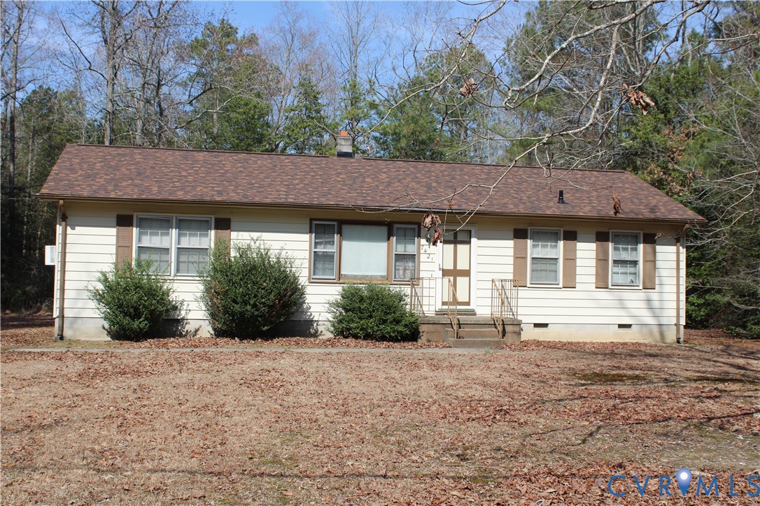 7421 Adkins Road Charles City, VA 23030 - Photo 1 of 14 a house view with a garden space