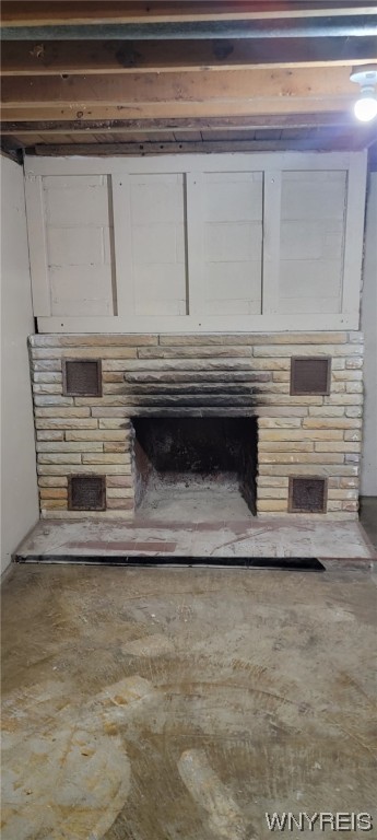 2539 Pratt Road Pembroke, NY 14020 - Photo 19 of 28 wood burning fireplace in basement