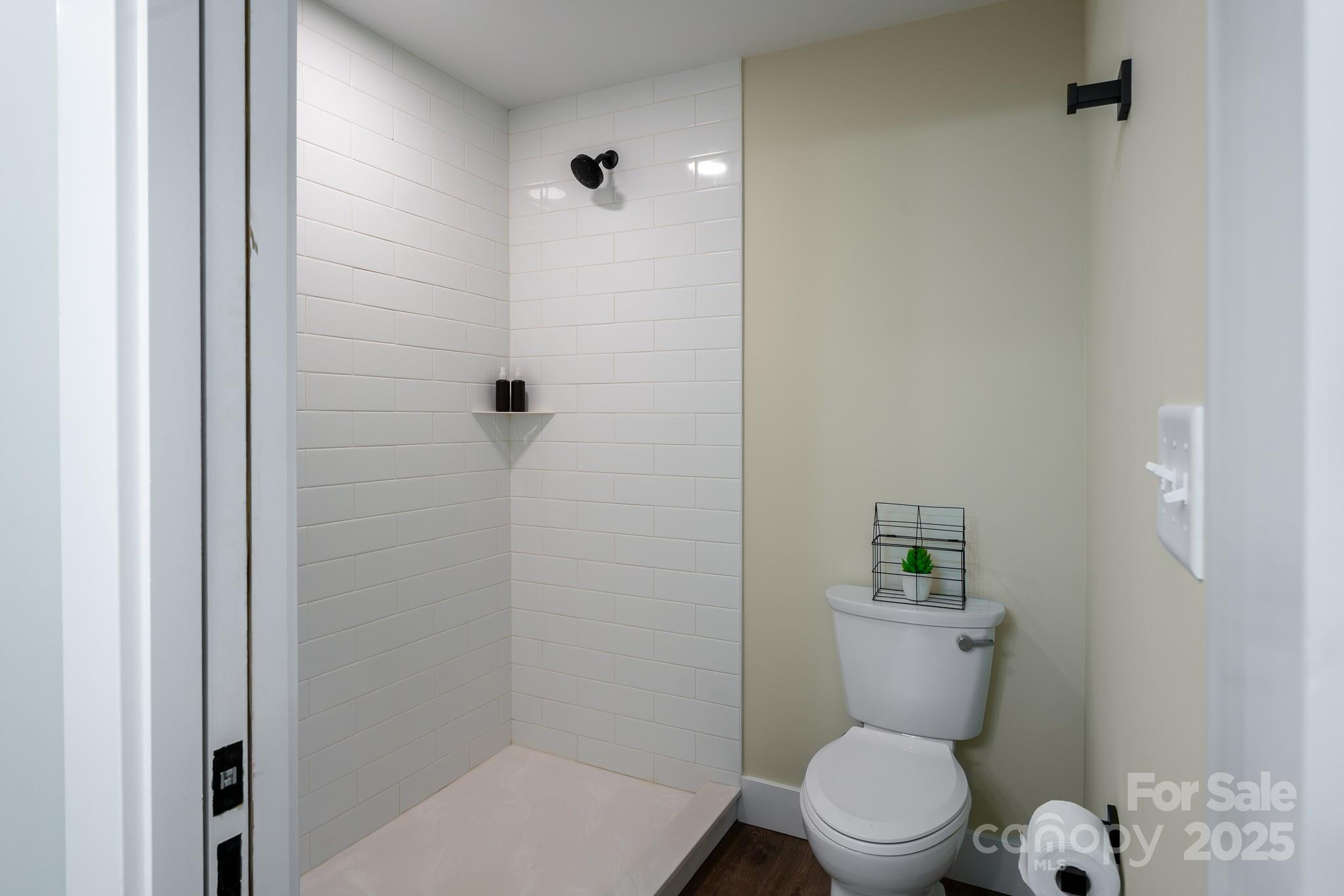 143 Carver Street, Unit 1 Brevard, NC 28712 - Photo 17 of 23 a white toilet sitting next to a bathroom sink