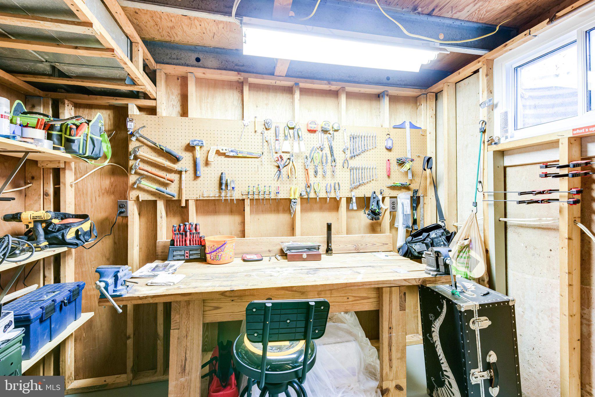 6905 Raspberry Plain Place Springfield, VA 22153 - Photo 65 of 66 Work Bench in Storage Room