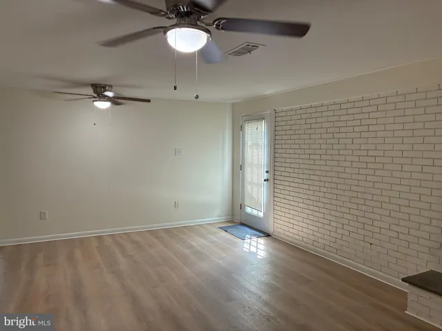 wooden floor in an empty room