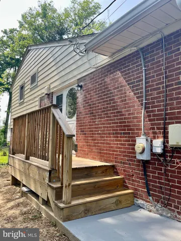 a view of wooden fence
