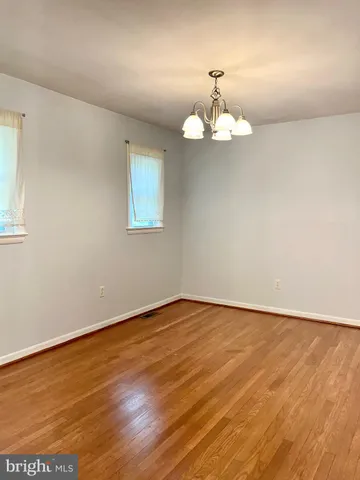 wooden floor in an empty room