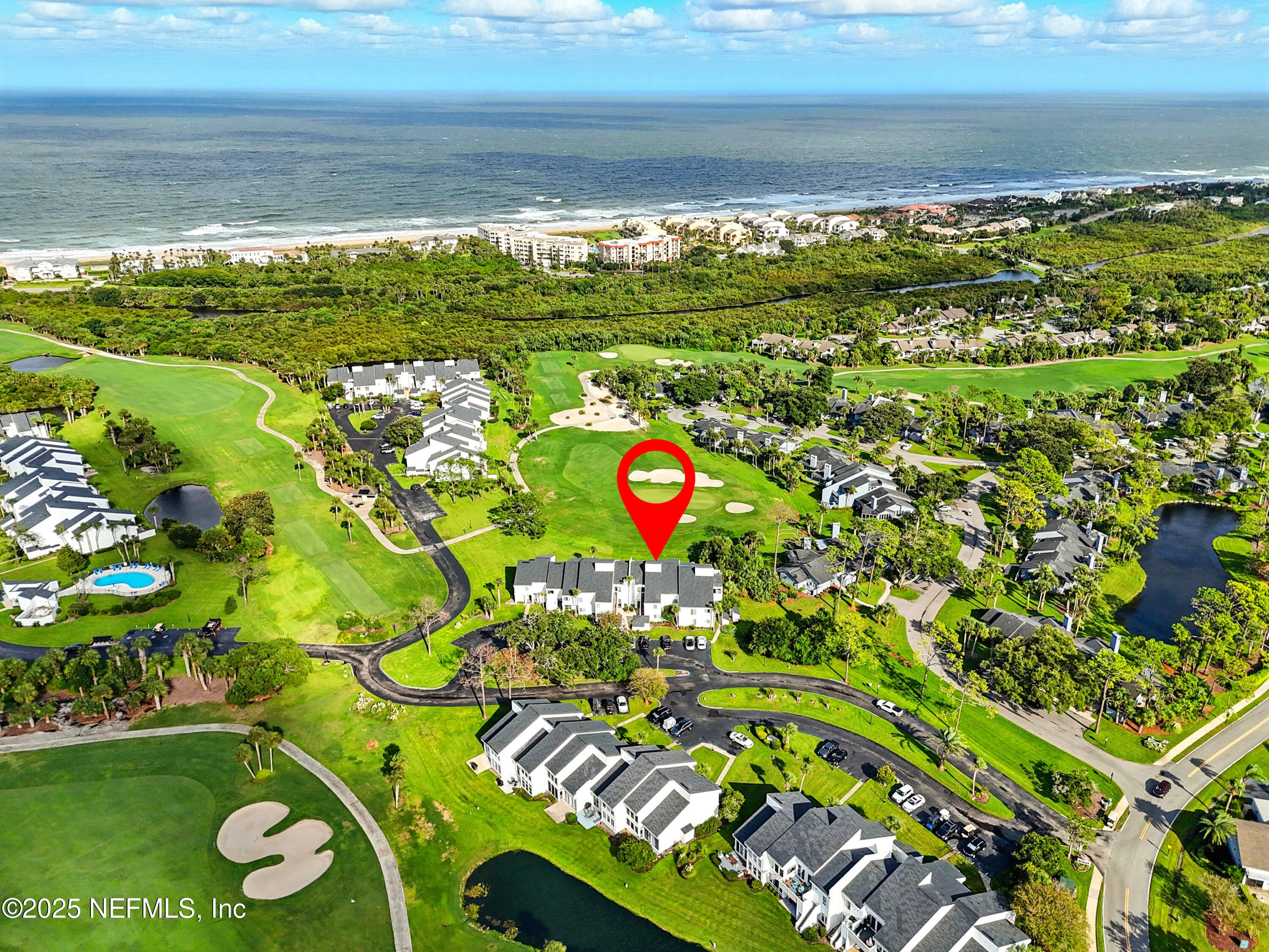 16 Cove Road Ponte Vedra Beach, FL 32082 - Photo 36 of 47 The Real Estateographers_051_Drone Pin