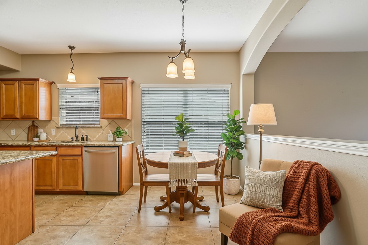 3410 Azalea Sands Drive Spring, TX 77386 - Photo 23 of 40 a dining room with furniture and window