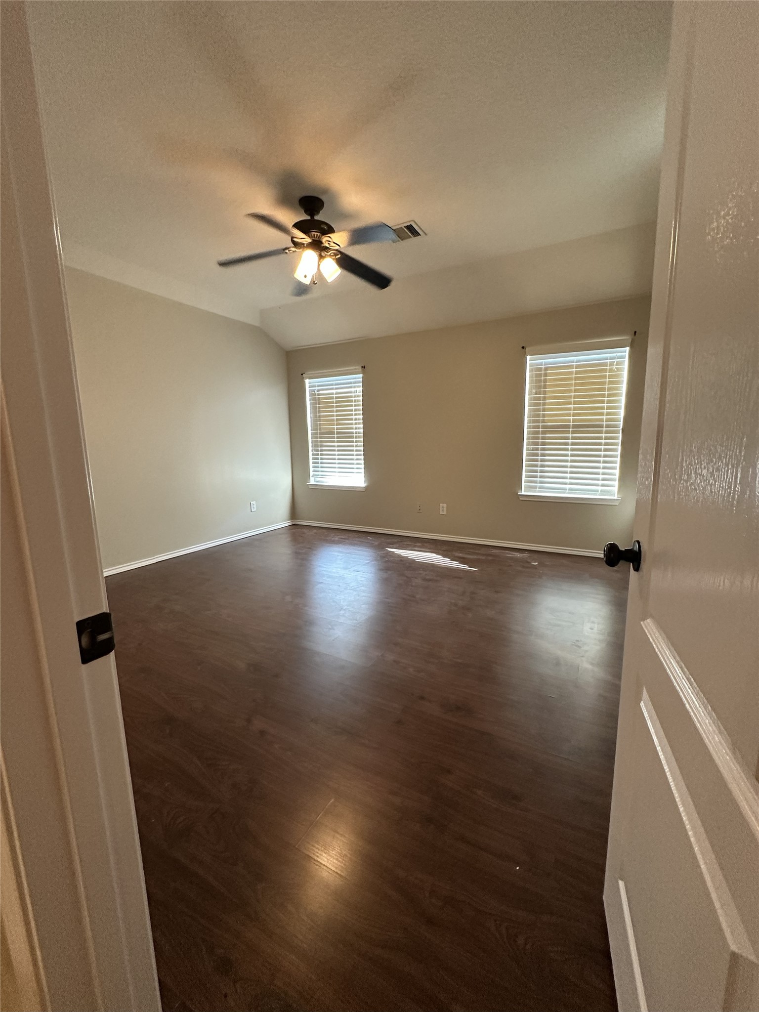 3410 Azalea Sands Drive Spring, TX 77386 - Photo 36 of 40 a view of empty room with wooden floor and fan