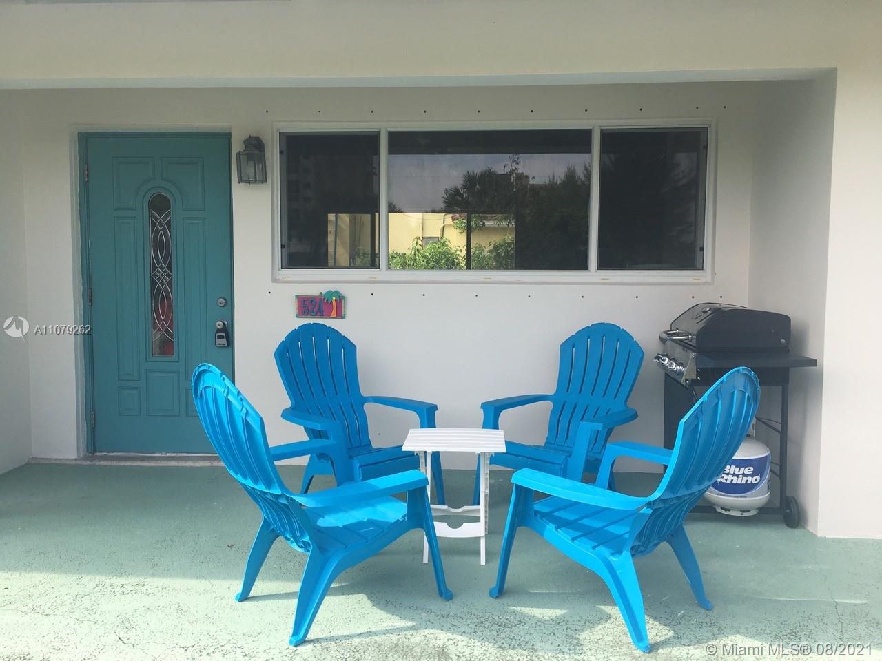 524 North Riverside Drive Pompano Beach, FL 33062 - Photo 3 of 35 a view of a dining room with furniture and window