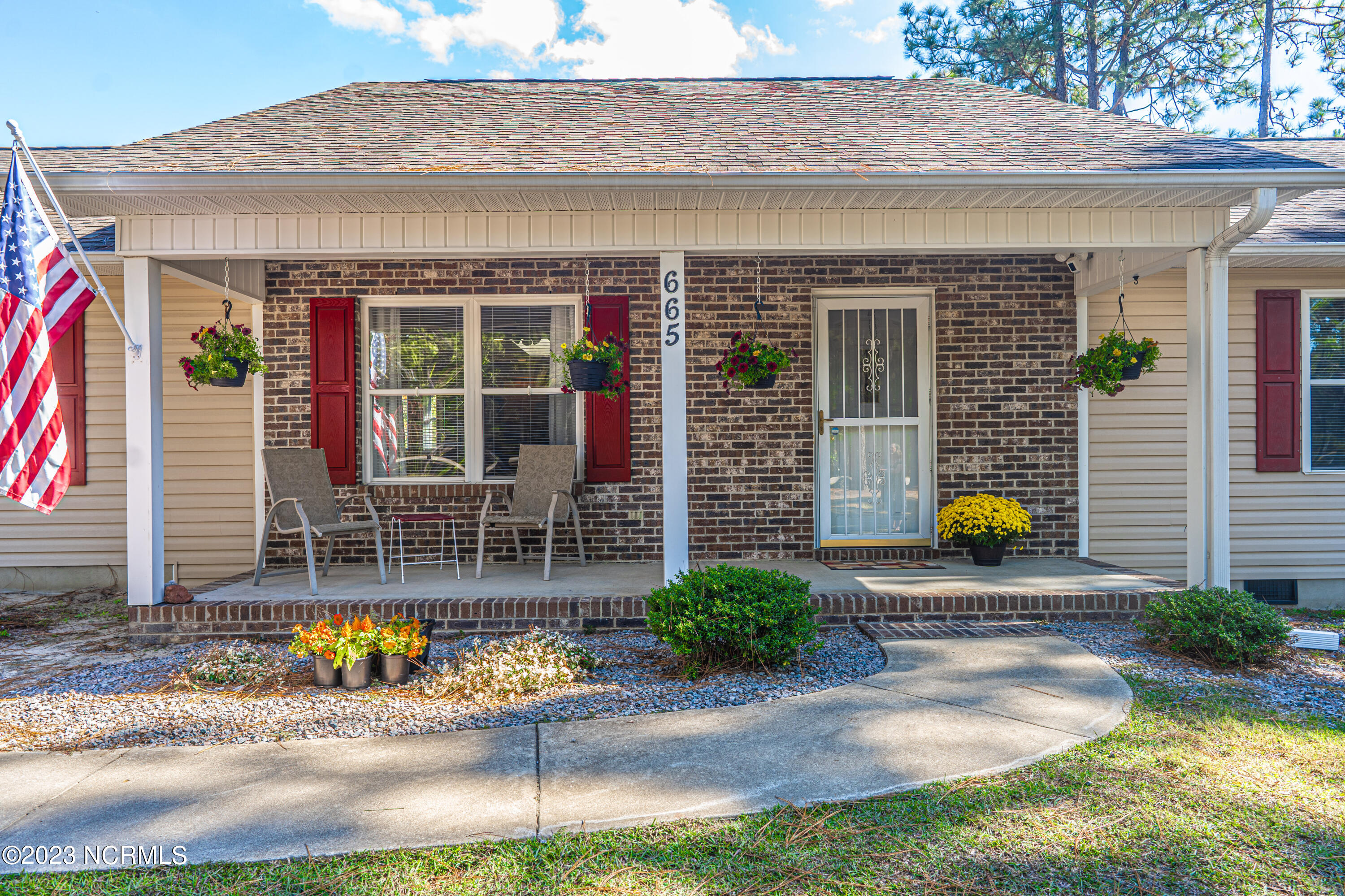 665 McIntosh Road Carthage, NC 28327 - Photo 2 of 31 Covered Front Porch
