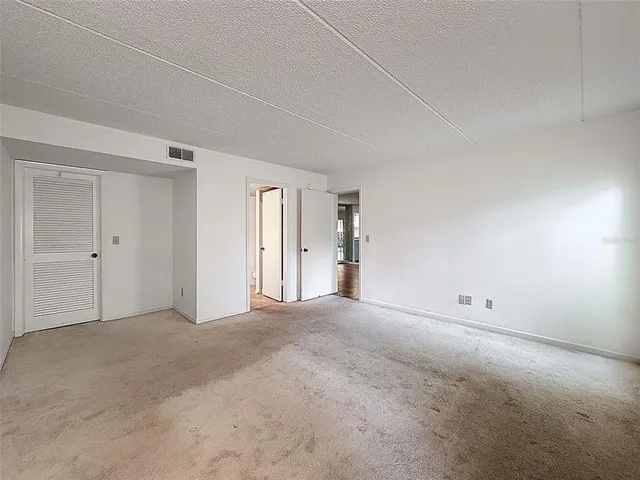 a view of empty room