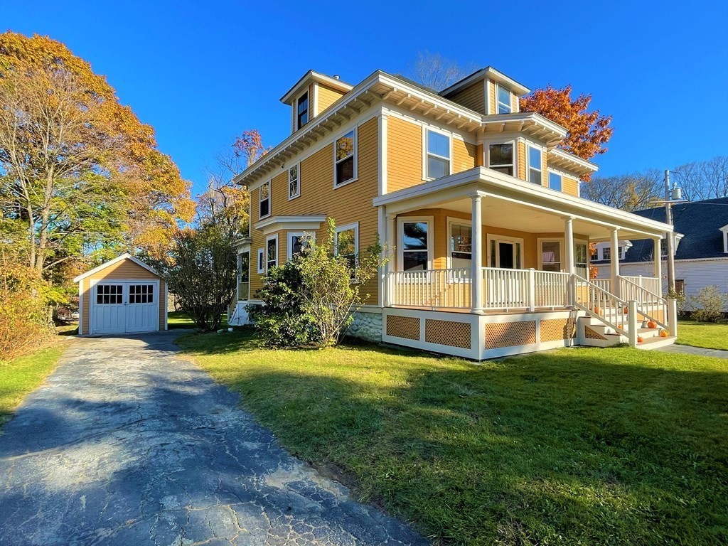 10 Harvard Road Shirley, MA 01464 - Photo 2 of 23 a view of a house with a swimming pool