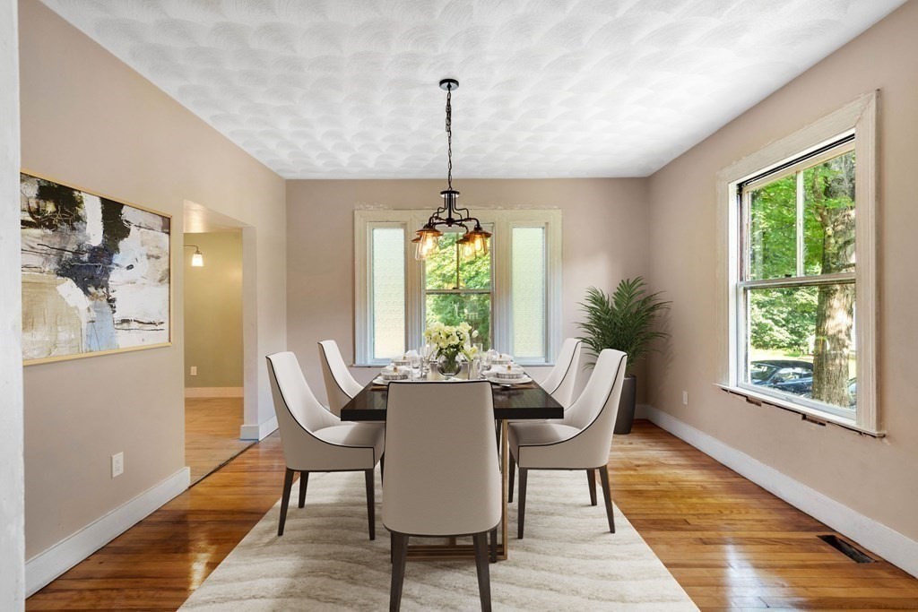 10 Harvard Road Shirley, MA 01464 - Photo 8 of 23 a dining room with furniture window wooden floor