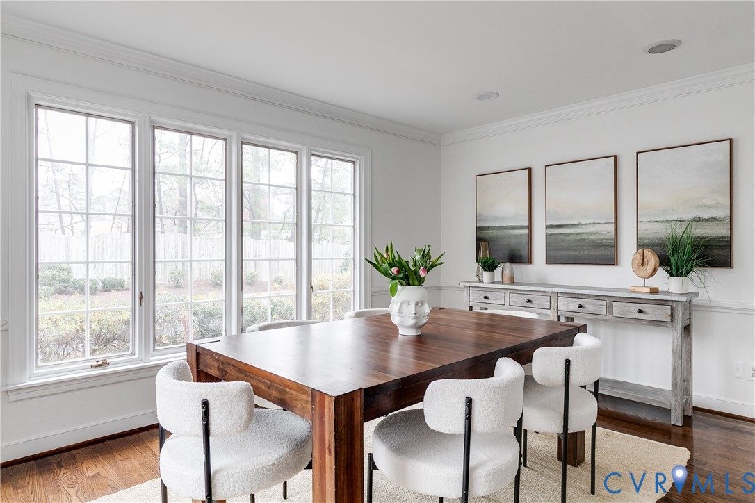 8902 Ginger Way Court Henrico, VA 23229 - Photo 14 of 34 a dining room with furniture and window