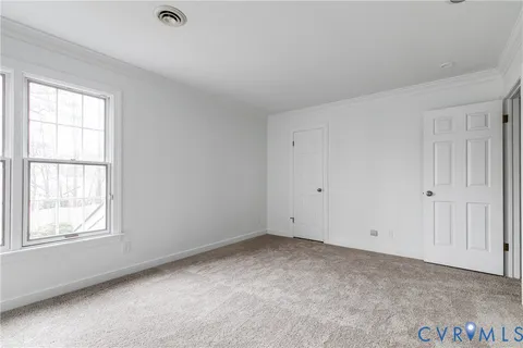 a view of room with window