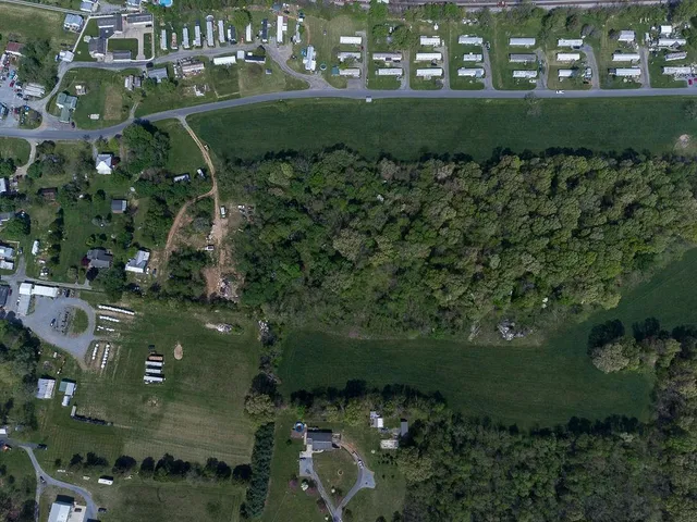 a view of a city street