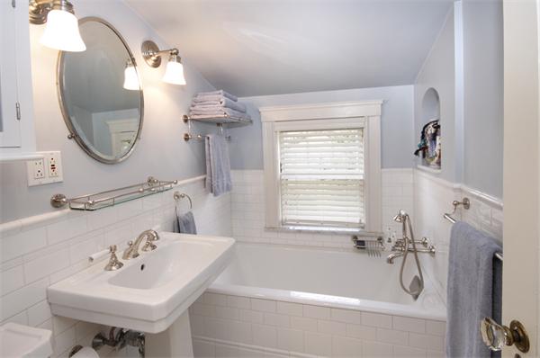 5 Marshall Road Winchester, MA 01890 - Photo 15 of 22 a bathroom with a sink and a mirror