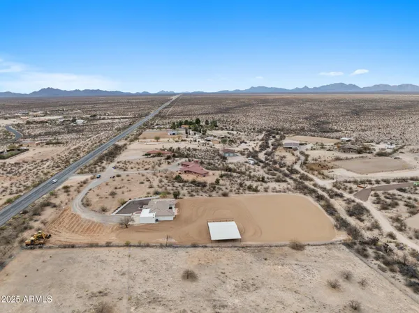 a view of an ocean and beach