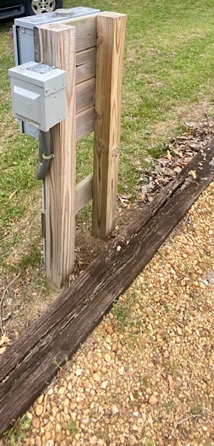 4-87 Woodhaven Sublette, IL 61367 - Photo 3 of 3 a view of a balcony with wooden floor and fence