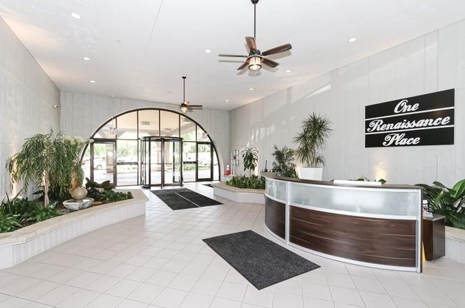 1 Renaissance Place, Unit 1216 Palatine, IL 60067 - Photo 3 of 16 a view of living room with a floor to ceiling window and potted plant