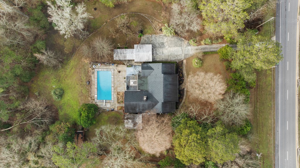 7310 Macon Road Columbus, GA 31907 - Photo 25 of 28 an aerial view of residential house with outdoor space