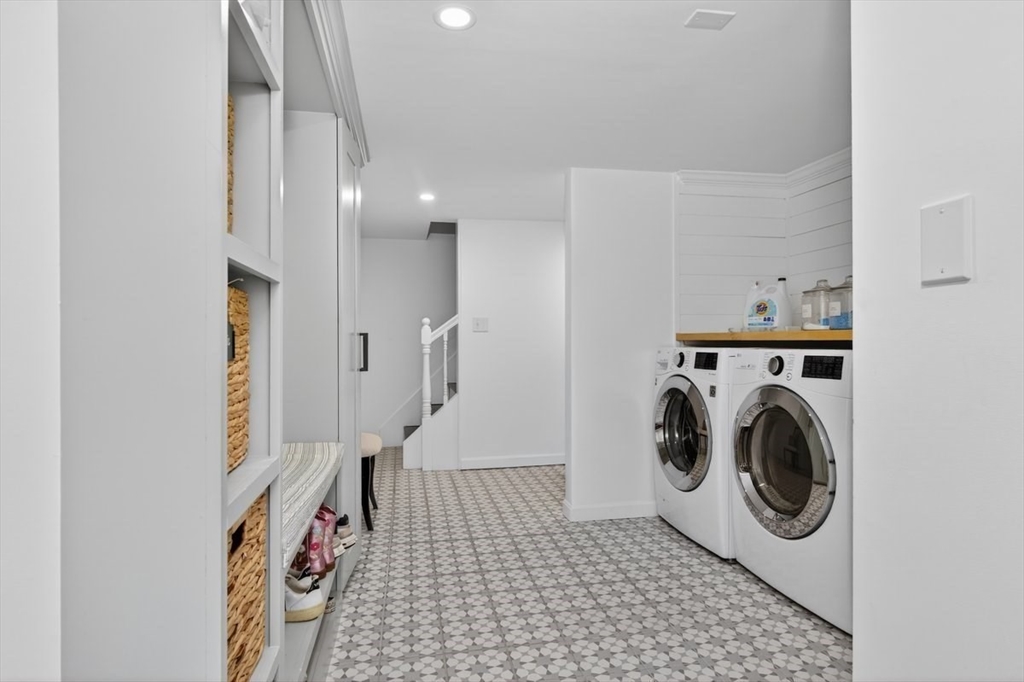12 Tupelo Road Cohasset, MA 02025 - Photo 29 of 35 a view of a storage & utility room with a washer dryer