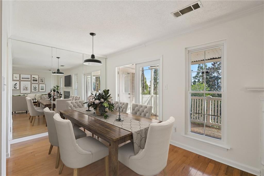 1750 Clairmont Road, Unit 21 Decatur, GA 30033 - Photo 4 of 23 a view of a dining room with furniture window and outside view