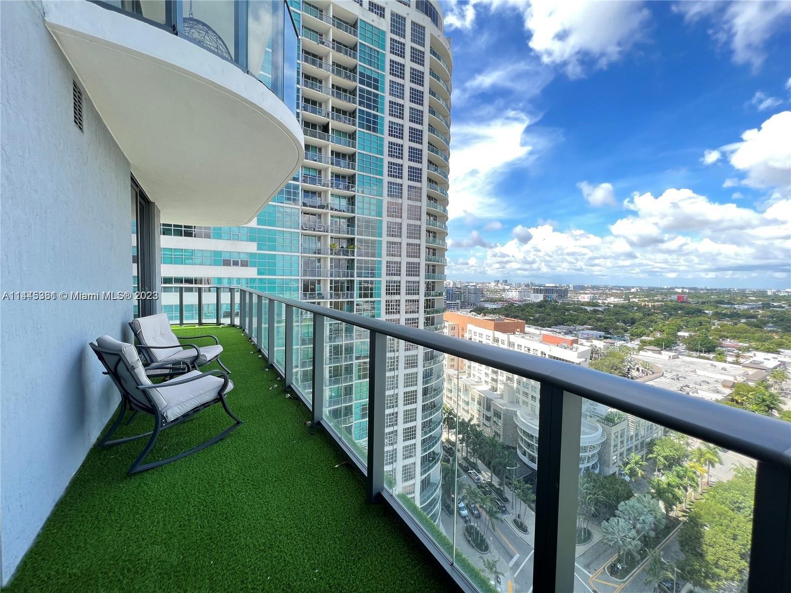 Midtown Miami Miami, FL 33137 - Photo 3 of 14 a view of a two chairs in the balcony