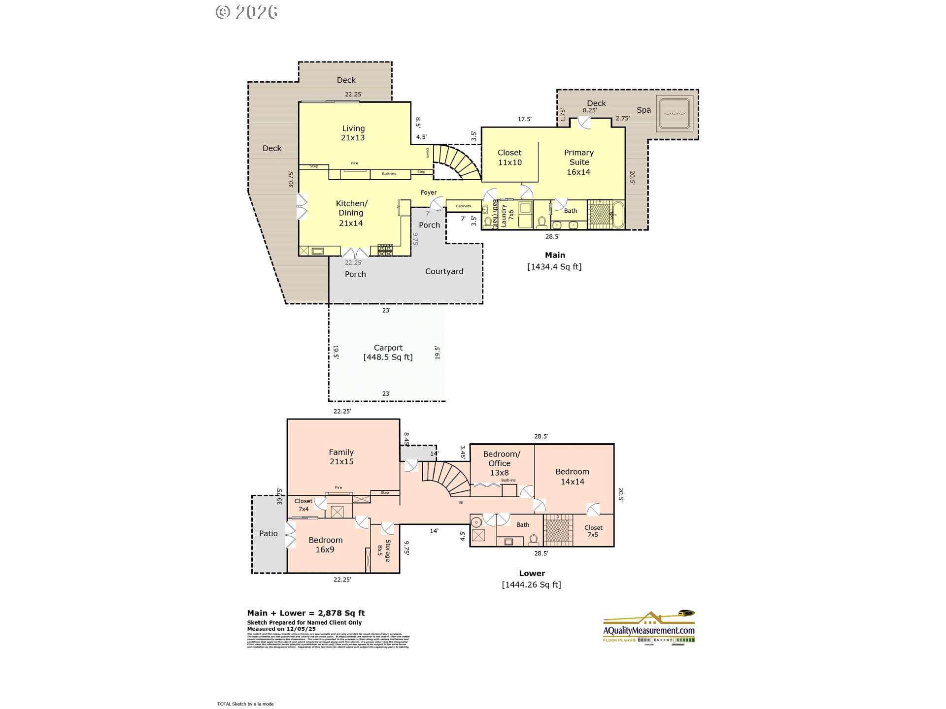 3340 Southwest Fairmount Boulevard Portland, OR 97239 - Photo 39 of 39 Floor Plan