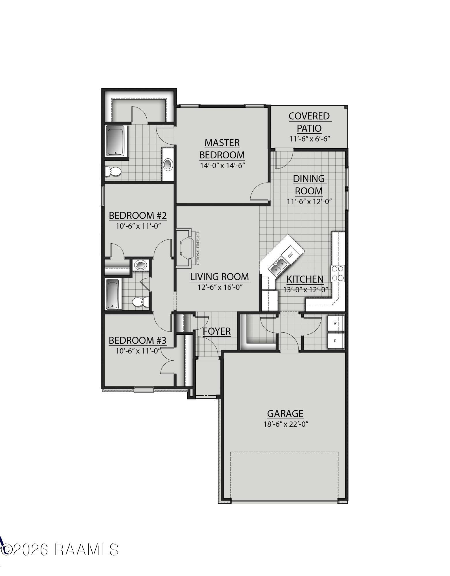 203 Mdw Rdg Lane Duson, LA 70529 - Photo 6 of 6 Princeton IV Floor Plan