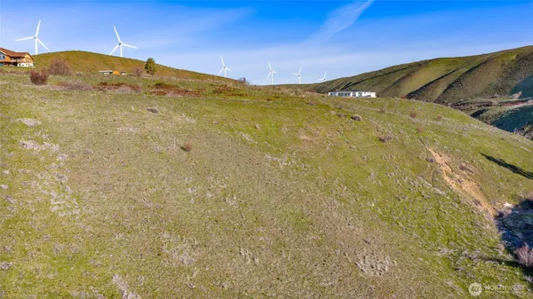 a view of a large mountain