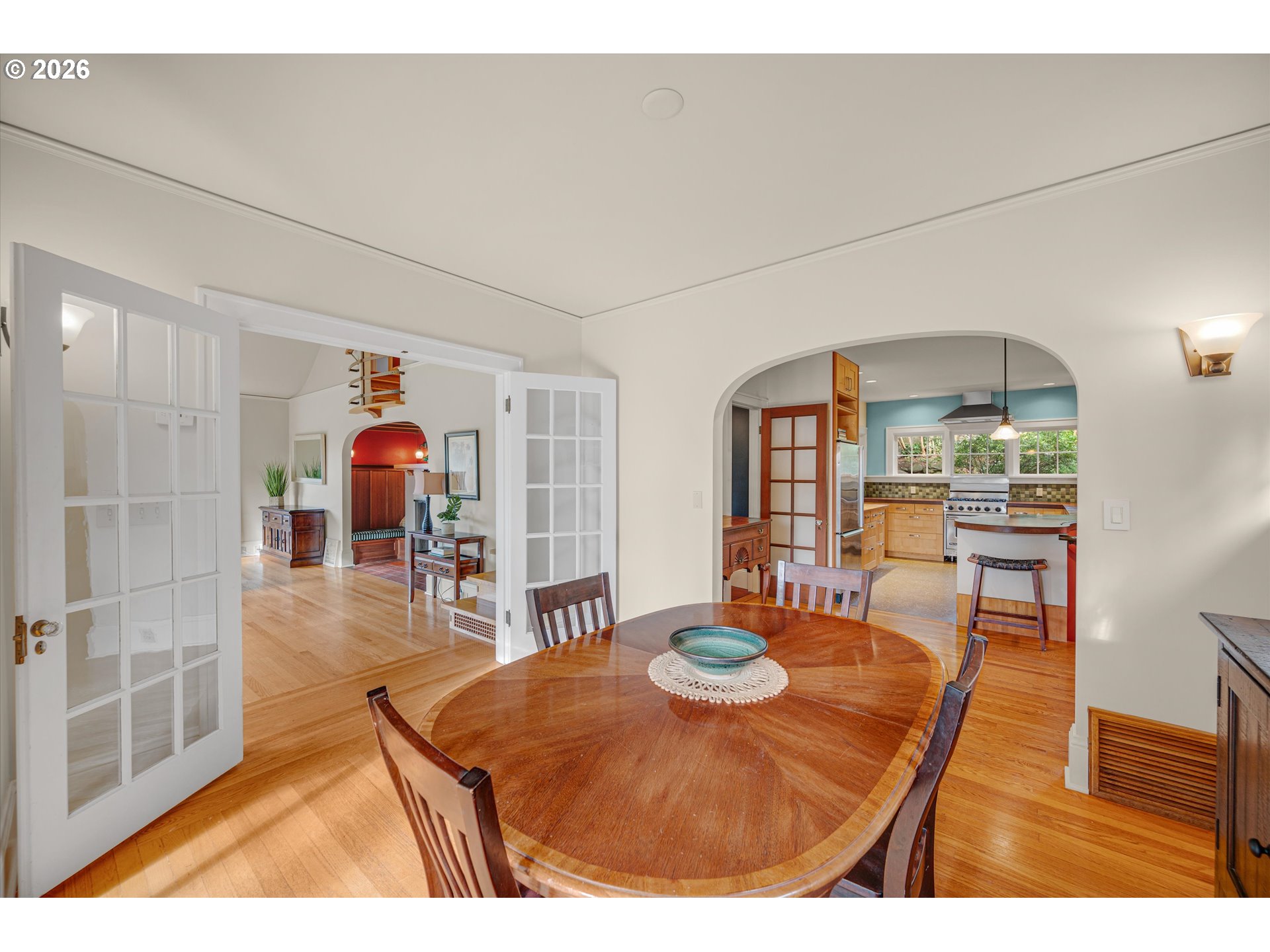 2783 Northeast Wiberg Lane Portland, OR 97213 - Photo 12 of 48 a dining room with furniture and wooden floor