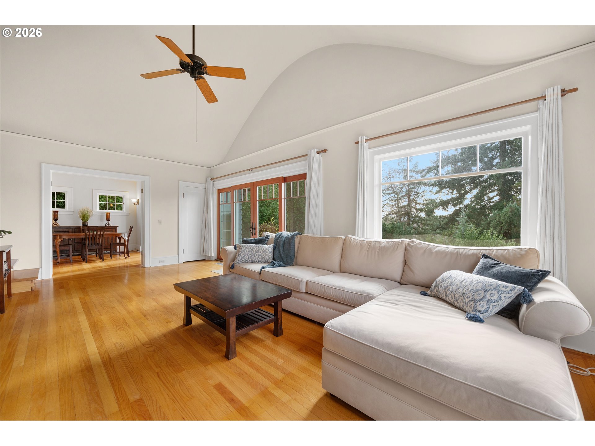 2783 Northeast Wiberg Lane Portland, OR 97213 - Photo 9 of 48 a living room with furniture and a large window