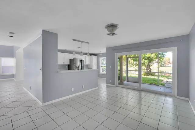 a view of an empty room with window