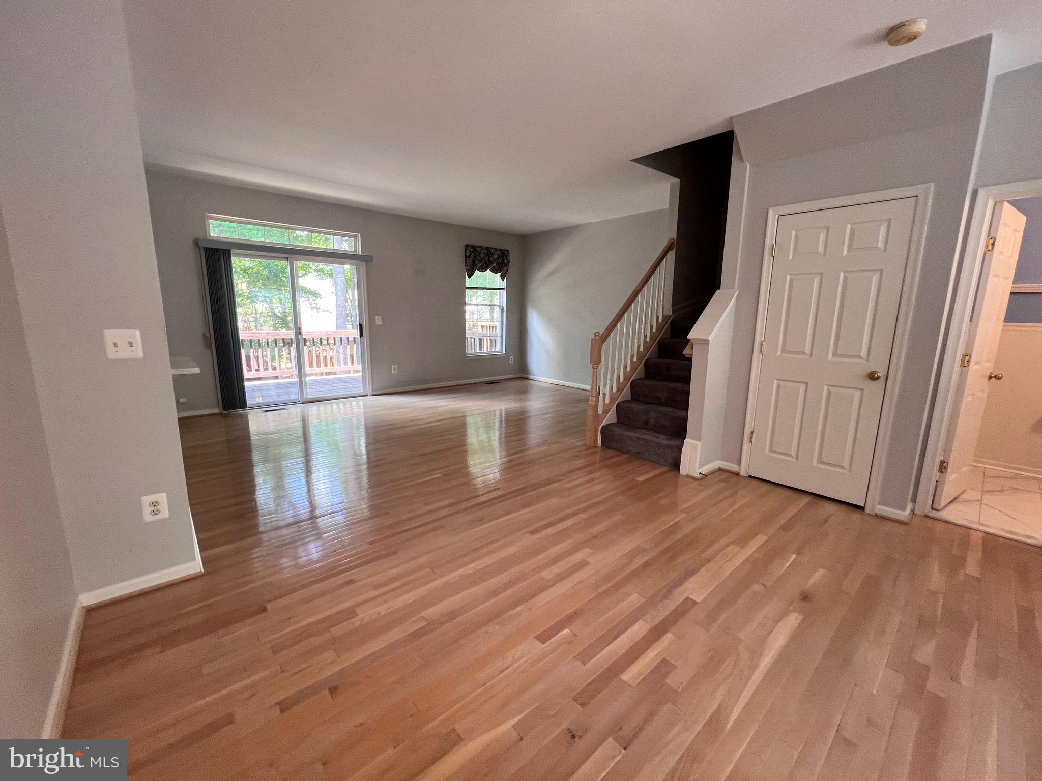 4110 Flower Fairfax, VA 22030 - Photo 2 of 64 wooden floor in an empty room with a window