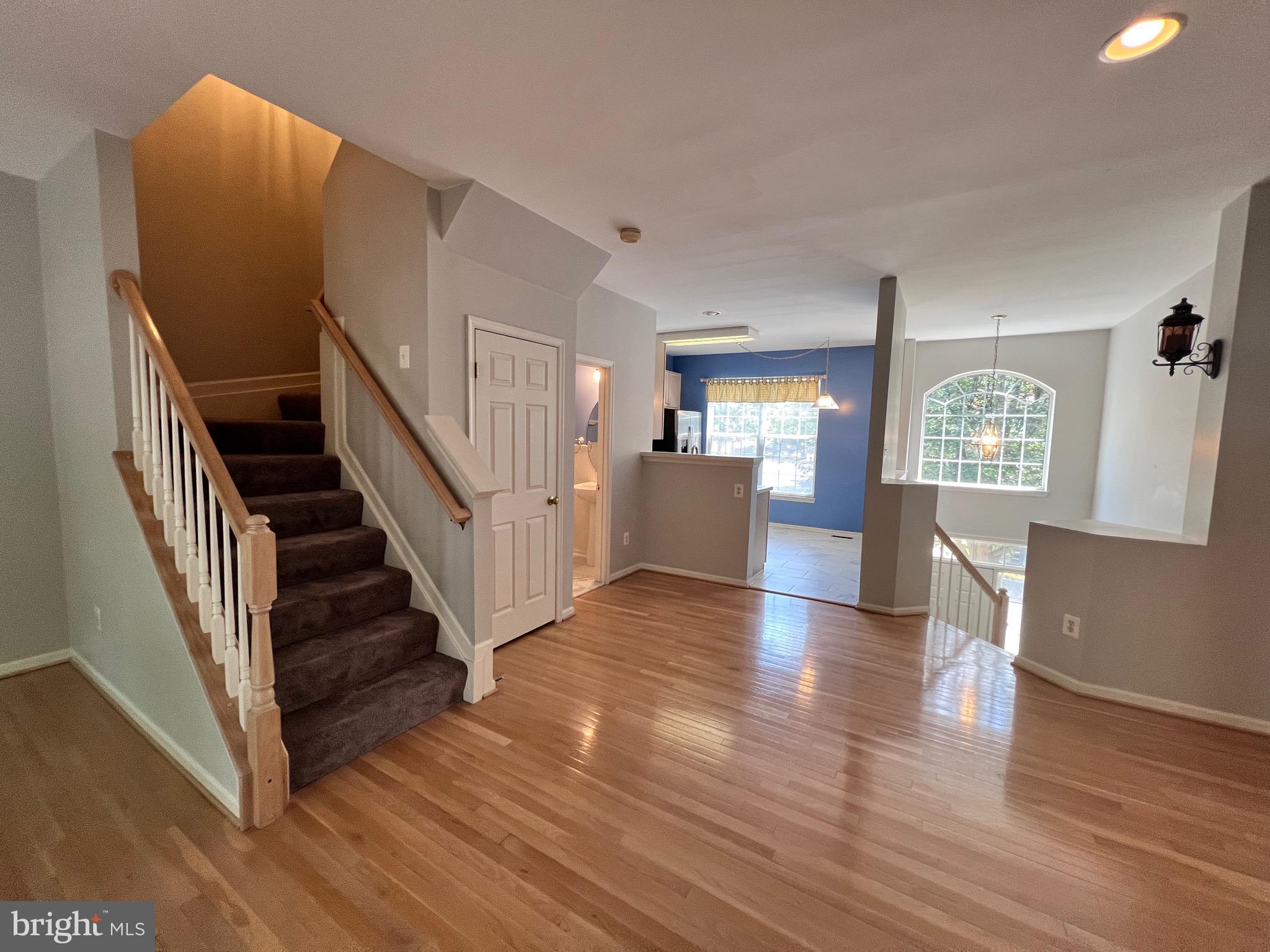 4110 Flower Fairfax, VA 22030 - Photo 53 of 64 a view of entryway and hall with wooden floor