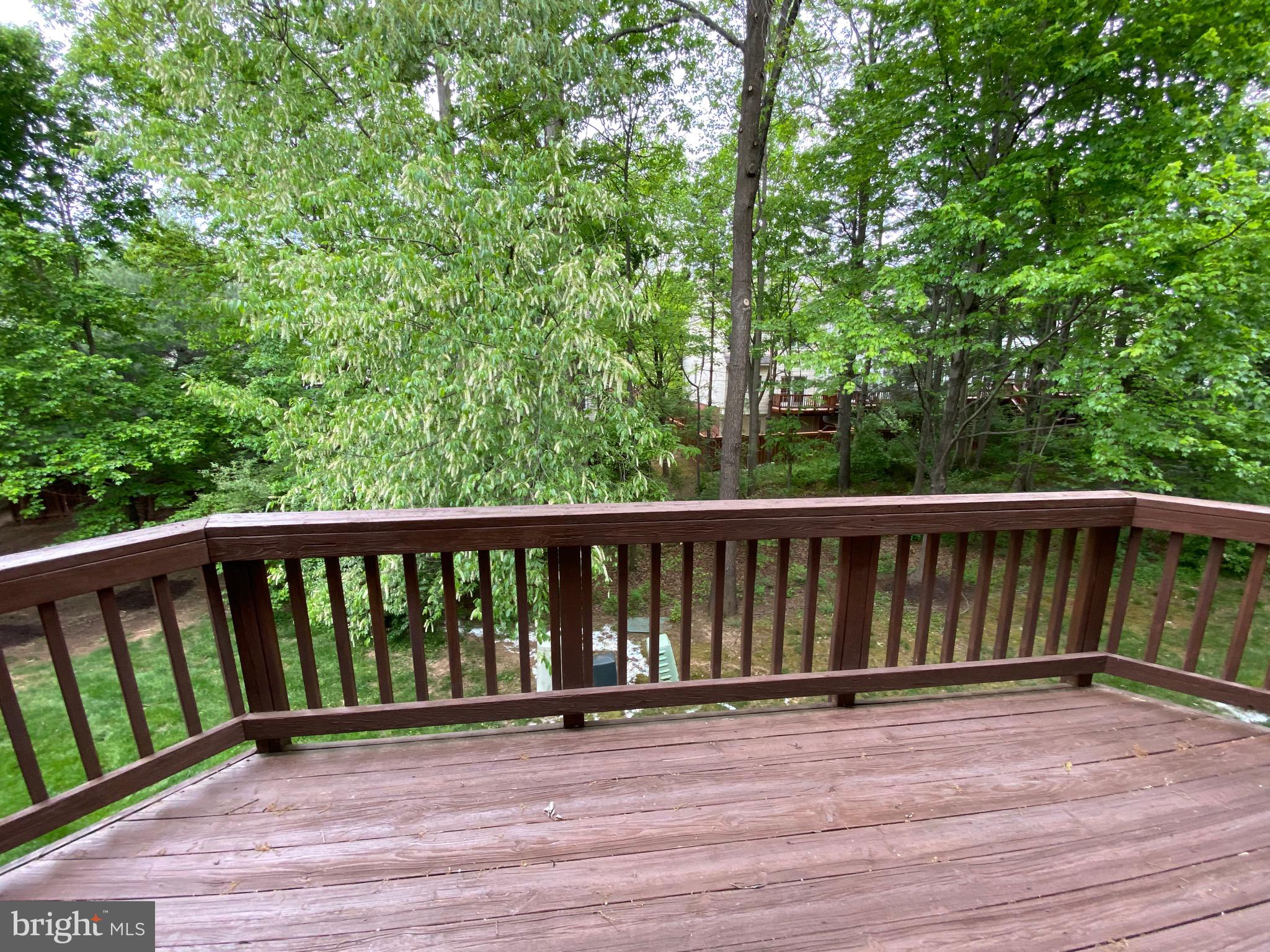 4110 Flower Fairfax, VA 22030 - Photo 8 of 64 a view of balcony with wooden floor