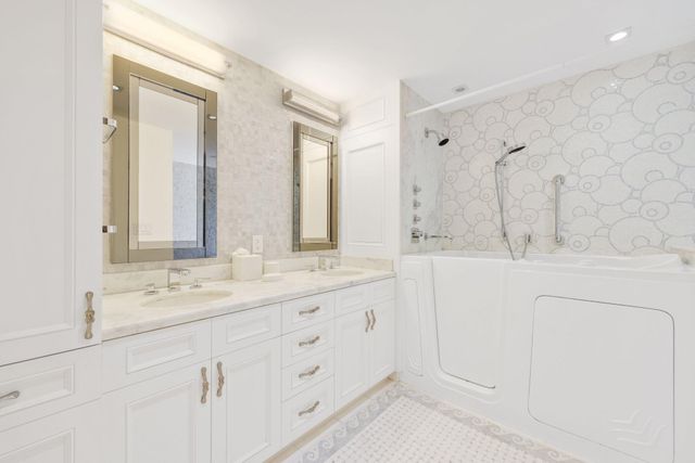 a view of a city from a lake