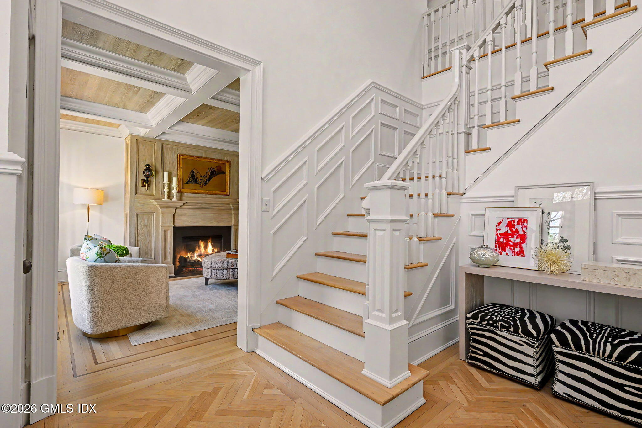 49 Willow Road Riverside, CT 06878 - Photo 3 of 34 Double height Entry Foyer