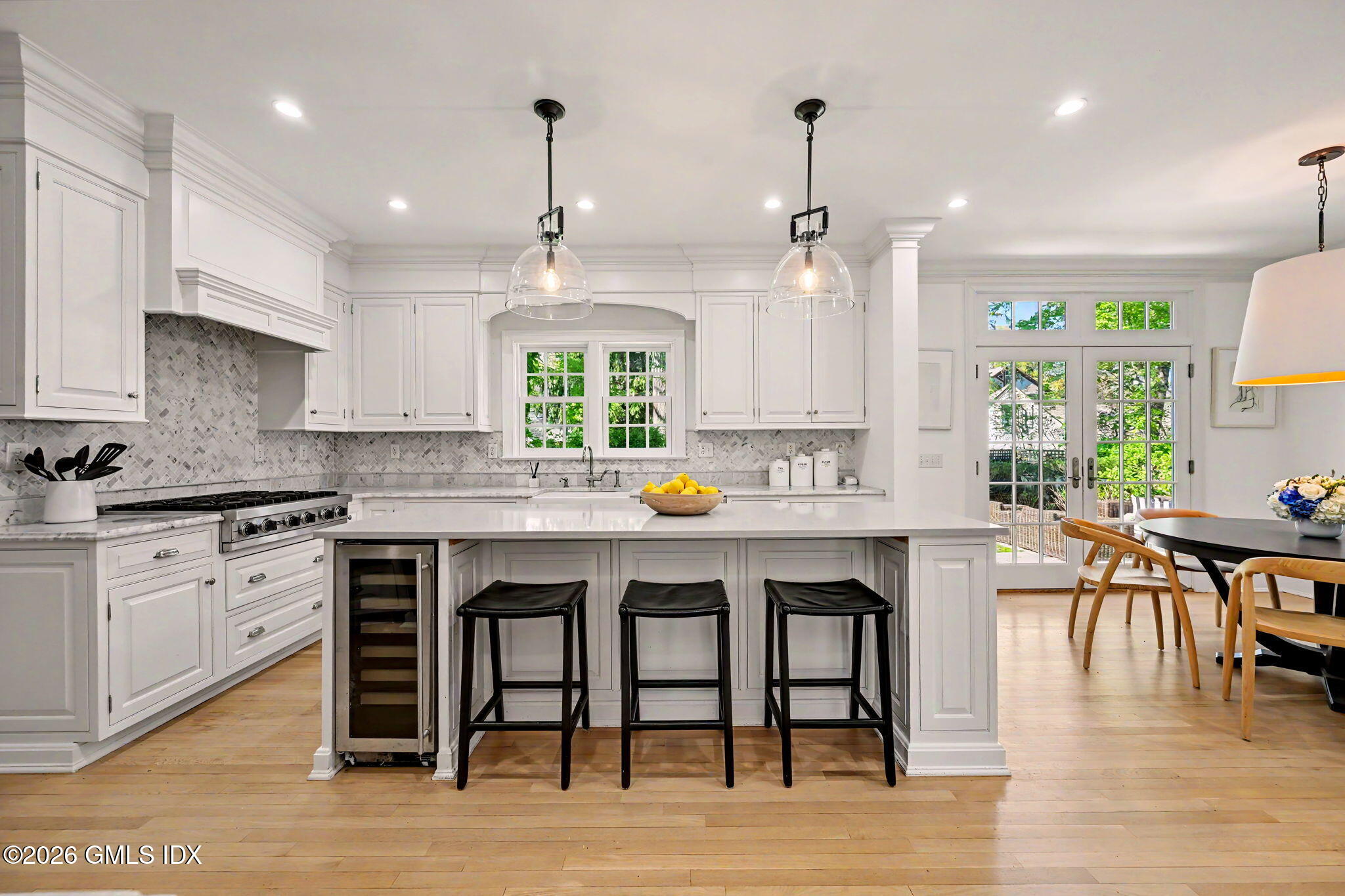49 Willow Road Riverside, CT 06878 - Photo 8 of 34 Open Plan Kitchen