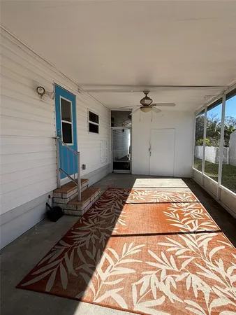 a view of a backyard of a house