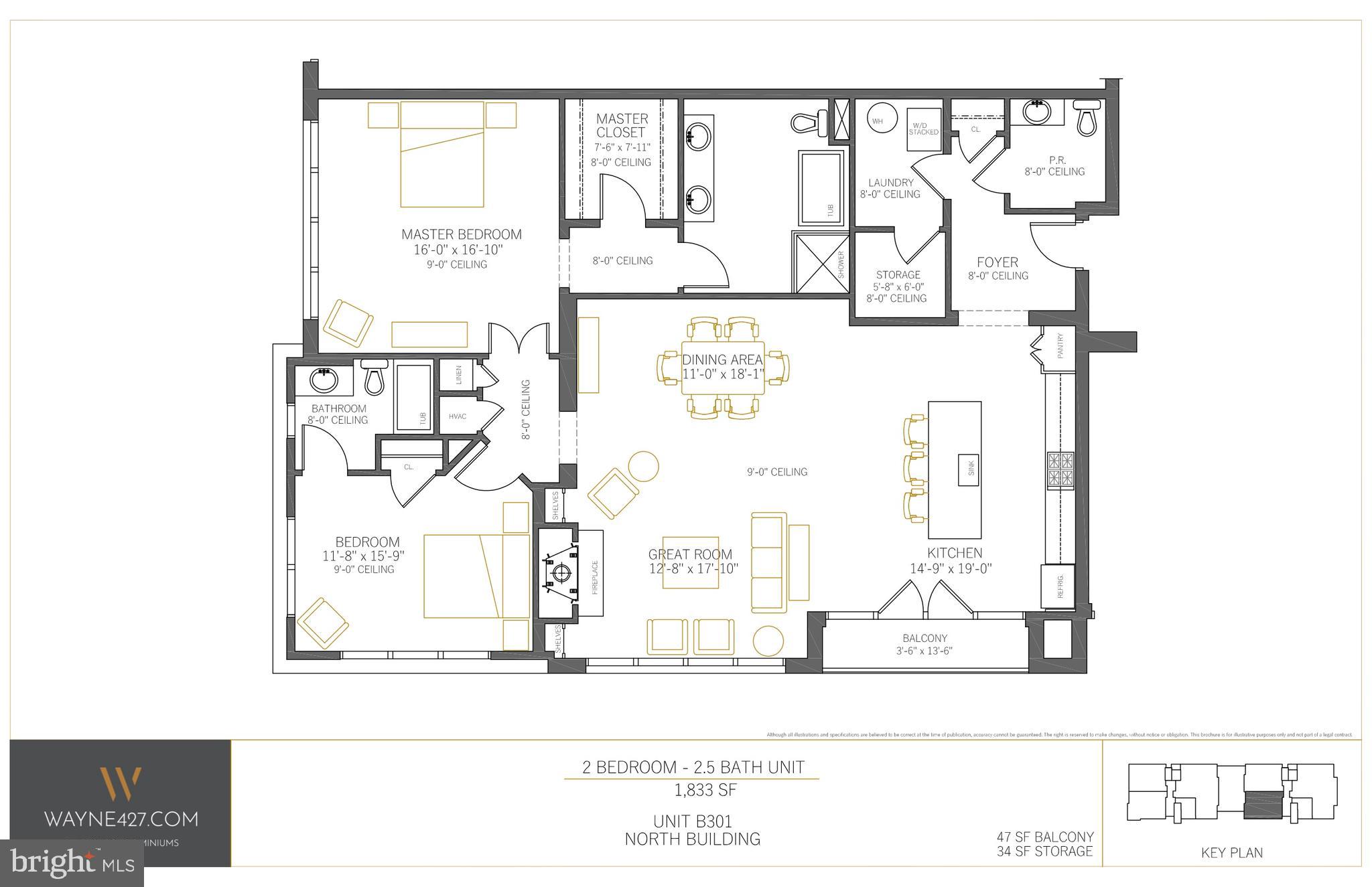 427 Lancaster Avenue, Unit B201 Wayne, PA 19087 - Photo 18 of 18 unknown